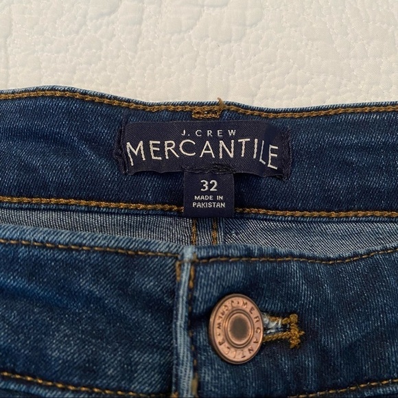 J. Crew High Rise Skinny Blue Jeans - 32 - Picture 4 of 13